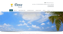 Desktop Screenshot of dovetravels.com